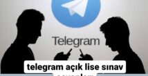 telegram (açık lise sınav cevapları)